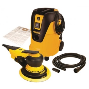 Sander DEROS650 + vacuum cleaner 1025L set