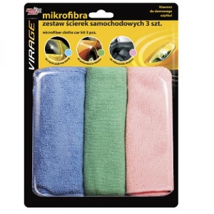 MA Microfiber cleaning cloth 3pcs