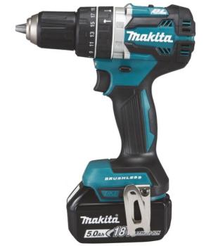 Makita Löögiga akutrell, 18 V, 2akut x 5,0 Ah Li-ion, 54/30 Nm BL