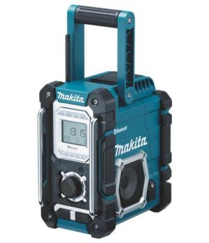 Makita Raadio, Bluetooth ja USB; Ilma akude ja laadijata! (töötab Makita akudega 7,2 - 18V)