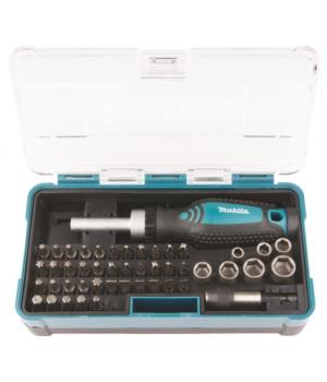 Makita ratchet + bit set B-36170