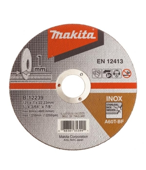Makita Cutting Disc 125x1.0 Inox/Metal