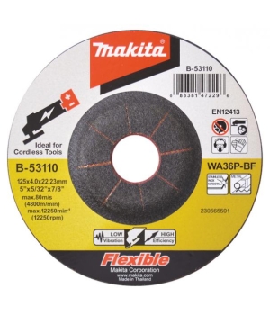 Makita flexible grinding wheel 125x4 0x22