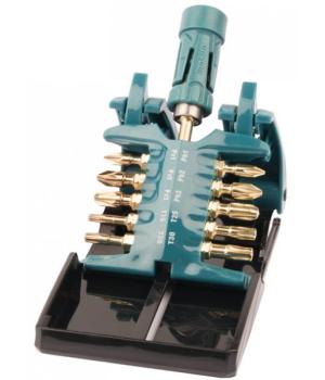 Makita Impact Ultra Mag Bit - Gold (Set of 11)