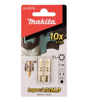 Makita SHORTON SCREWDRIVER TIPS T 25-30MM (2pcs.)