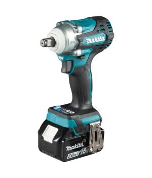 Makita  набор аккумуляторный ударный гайковерт  330Nm +зарядное устройство и  2 аккумулятора 18V  5,0Aч