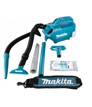 Makita akutolmuimeja 18V 0.5L, 1.6kg (ilma aku ja laadijata)