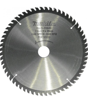 Makita пильный диск T.C.T 235X2,4X30 мм 15 ° T60