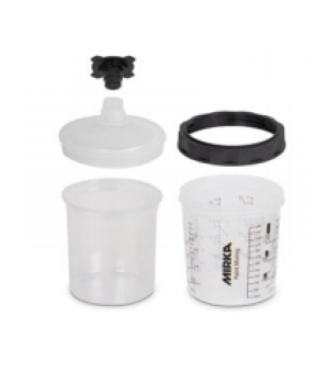 Mirka Paint Cup System 650ml Filter Lid 190µm 50tk