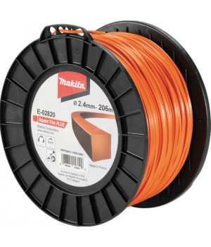 Makita Square Trim Plus Nylon Line (2.4mm x 206m)