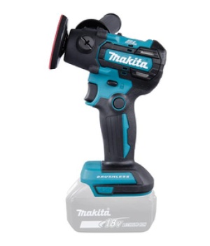 Makita аккумуляторная шлифовальная-полировальная машина LXT 18V (без аккумулятора и зарядного устройства) BL! 18V • 50 / 75 mm • 0 - 2 800 / 9 500 minˉ¹