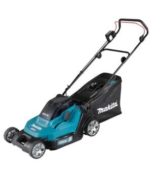 Makita Lawn Mower 43cm (5.0ah x 2 + kahene laadija)