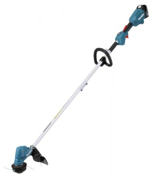 Makita Akutrimmer DUR192LRT BL-Mootor (sisaldab ühte 5.0 akut ja kiirlaadijat)