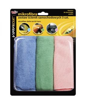 MA Microfiber cleaning cloth 3pcs