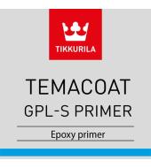 Epokruntvärv Temacoat GPL-S 3L (toonitud komplekt koos kinnitiga)