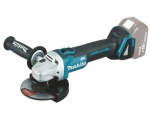 Makita аккумуляторная угловая шлифовальная машина, 18 В, ø125 мм, 8500 min-1, Без аккумуляторов и зарядного устройства!