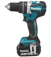 Makita Löögiga akutrell, 18 V, 2akut x 5,0 Ah Li-ion, 54/30 Nm BL