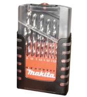 Набор металлических сверл Makita (1-10)  19 частей