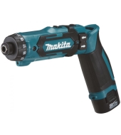Makita screwdriver gun 7.2V + 2 batterys 1.5aH