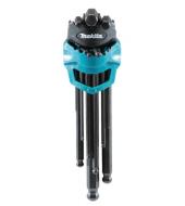 Makita Kuuskantvõtmete komplekt 9 osa  1.5-10mm