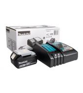 Makita набор : зарядное устройство Makita DC18RC + 18V 5.0Ач аккумулятор