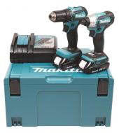 Makita Combokit DLX2220AJ (DDF483+DTD155), 18V 2x2,0Ah Li-ion