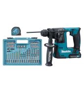 Makita Akupuurvasas 12V  CXT™ (Komplektis kaks 2.0 Ah akut, laadija ja 65- osaline tarvikute komplekt)