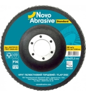 Flap disc 125*22,2 т27 NovoAbrasive Standard P 80