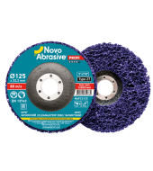 Clean&Strip disc NovoAbrasive 125mm, violet