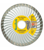 Diamond blade NovoTools Basic 125 mm*7 mm*22,23 mm Turbowave