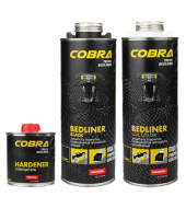 COBRA BEDLINER BLACK 600ML+200ML