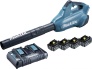 Makita akupuhur 2 x 18V (sisaldab 4 x 5.0 ah + kahene kiirlaadija)