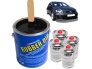Plasti Dip Standardvärv Purgis (Must) 7.5L Komplekt