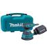 Makita Ekstsentriline lihvmasin, 300W, 125 mm, 8000-24000 min-1, 2,8 mm, kohver, JUHTMEGA MASIN !