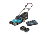 Makita Cordless Lawn Mower (2x 5.0Ah battery + quick charger)